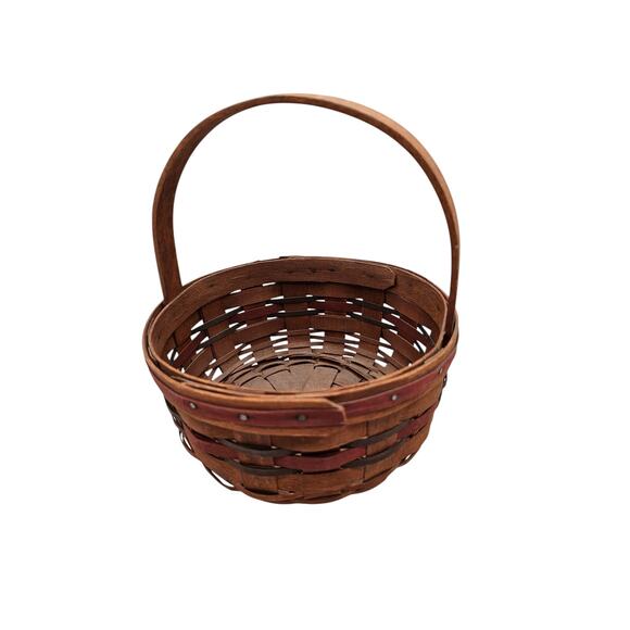 Vintage Longaberger 1989 All American Stitching Basket - Picture 4 of 6